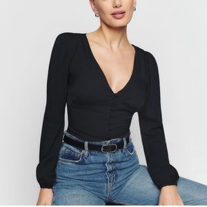 Reformation Nell Blouse